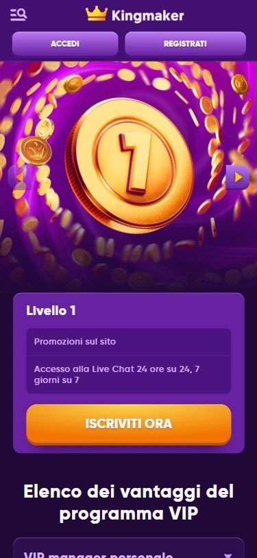 Italy - kingmaker casino app